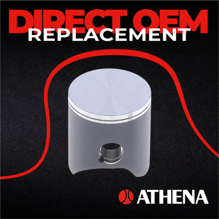 Athena P4C0540077020A Top End Piston Kit with Gasket Kit for KTM 125 SX 2016-22 - 53.94 mm Cast 2-Stroke Piston Replacement Kit - Motocross Dirt Bikes