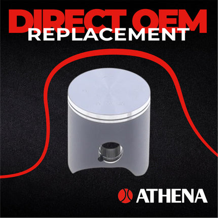 Athena P4C0540077020B Top End Piston Kit with Gasket Kit for KTM 125 SX 2016-22 - 53.95 mm Cast 2-Stroke Piston Replacement Kit - Motocross Dirt Bikes