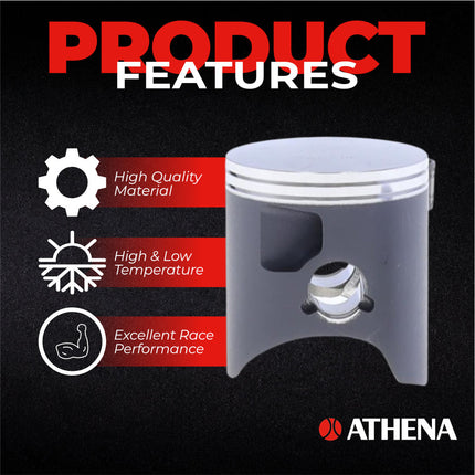 Athena P4C0664045001A Top End Piston Kit with Gasket Kit for KTM 250 SX 2007-2016 66.34 mm Cast 2-Stroke Piston Replacement Kit - Motocross Dirt Bikes