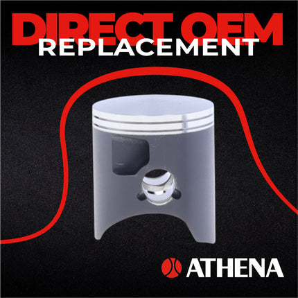 Athena P4C0664083001A Top End Piston Kit with Gasket Kit for KTM 250 SX 2017-2022 66.34 mm Cast 2-Stroke Piston Replacement Kit - Motocross Dirt Bikes