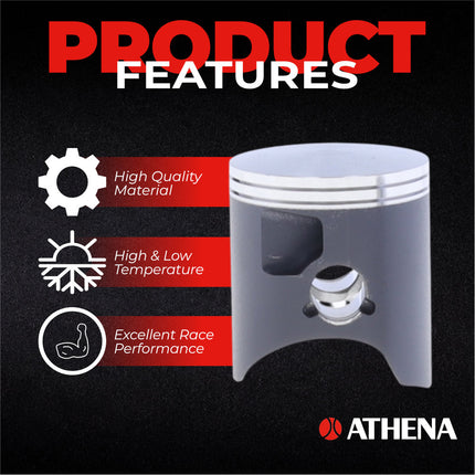 Athena P4C0664083001B Top End Piston Kit with Gasket Kit for KTM 250 SX 2017-2022 66.35 mm Cast 2-Stroke Piston Replacement Kit - Motocross Dirt Bikes