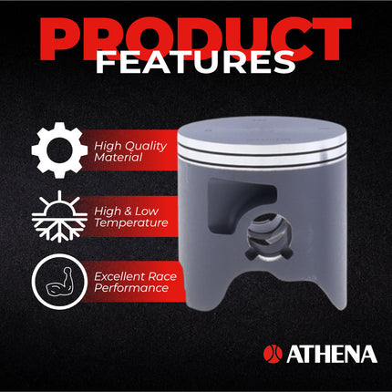 Athena P4C0720083002B Top End Piston Kit with Gasket Kit for KTM 300 EXC 2017-2022 - 71.94 mm Cast 2-Stroke Piston Replacement Kit - Motocross Dirt Bikes