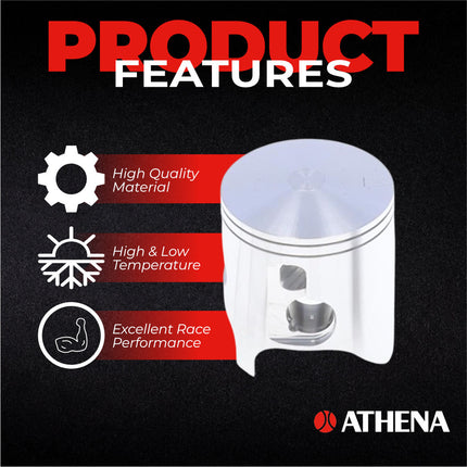 Athena P4F0664267019A Top End Piston Kit with Gasket Kit for Yamaha 250 YZ 1999-2023 - 66.34 mm Forged 2-Stroke Piston Replacement Kit - Motocross Dirt Bikes