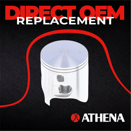 Athena P4F0664267019B Top End Piston Kit with Gasket Kit for Yamaha 250 YZ 1999-2023 - 66.35 mm Forged 2-Stroke Piston Replacement Kit - Motocross Dirt Bikes