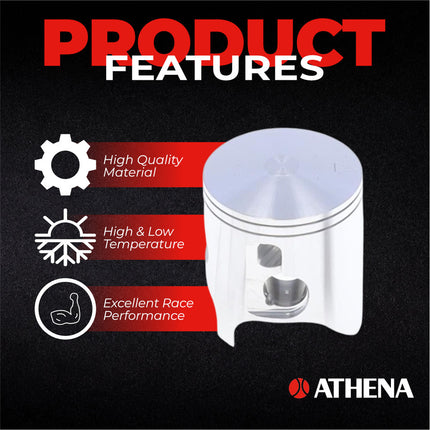 Athena P4F0664267019B Top End Piston Kit with Gasket Kit for Yamaha 250 YZ 1999-2023 - 66.35 mm Forged 2-Stroke Piston Replacement Kit - Motocross Dirt Bikes
