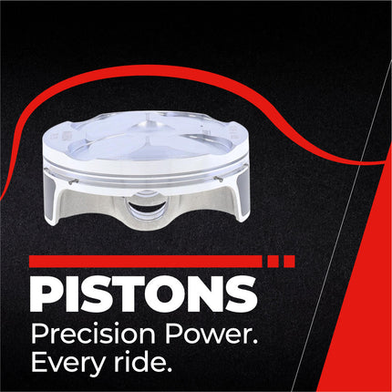 Athena P5F0768245001A Top End Piston Kit with Gasket Kit for Honda 250 CRF-R 2010-2013 - 76.75 mm Forged 4-Stroke Piston Replacement Kit - Motocross Dirt Bikes