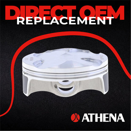 Athena P5F0768245002B Top End Piston Kit; Honda 250 CRF-R 14-15 Forged 4-Stroke Piston  76,76 mm with Top End Gasket Kit