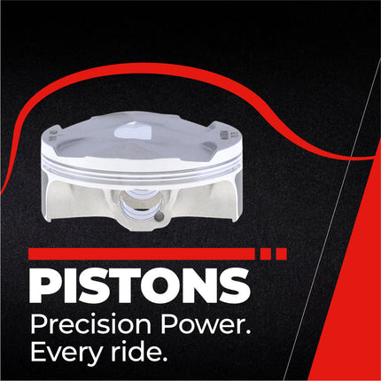Athena P5F0768245003B Top End Piston Kit with Gasket Kit for Honda 250 CRF-R 2016-2017 - 76.76 mm Forged 4-Stroke Piston Replacement Kit - Motocross Dirt Bikes