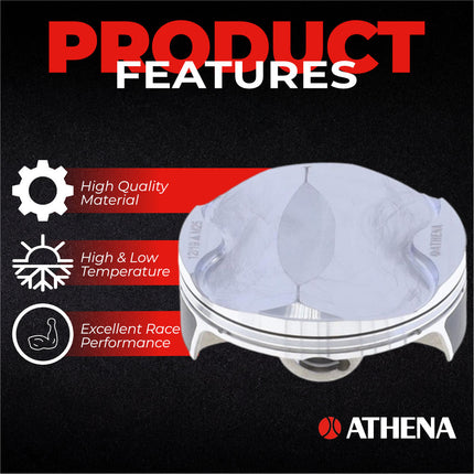 Athena P5F0780074001B Top End Piston Kit with Gasket Kit for KTM / HUSQ 250 2014-2016 - 77.96 mm Forged 4-Stroke Piston Replacement Kit - Motocross Dirt Bikes