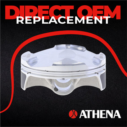 Athena P5F0780078002A Top End Piston Kit with Gasket Kit for KTM / GAS GAS / HUSQ 250 2016-2022 - 77.96 mm Forged 4-Stroke Piston Replacement Kit - Motocross Dirt Bikes