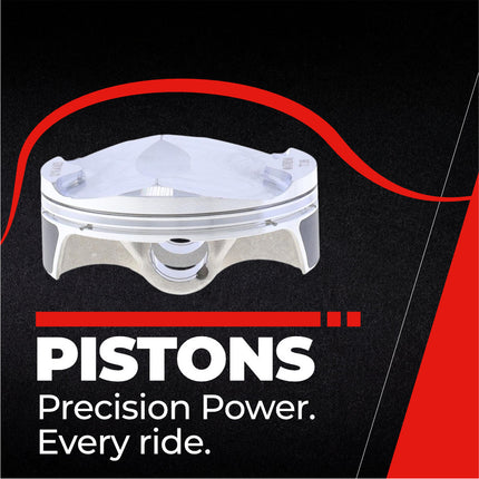 Athena P5F0780093001B Top End Piston Kit with Gasket Kit for KTM / GAS GAS / HUSQ 250 (2020-2023) - 77.97 mm Forged 4-Stroke Piston Replacement Kit - Motocross Dirt Bikes