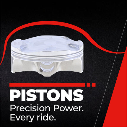 Athena P5F0790319001B Top End Piston Kit with Gasket Kit for Honda 250 CRF (2018-2019) - 78.96 mm Forged 4-Stroke Piston Replacement Kit - Motocross Dirt Bikes