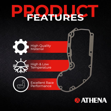 Athena S410195034042 Cam Gear Cover Gasket 10 Pack - High Performance Replacement for Harley-Davidson Sportster XL883 XL1200 1991-2022 Models | Replaces OEM 25263-90D