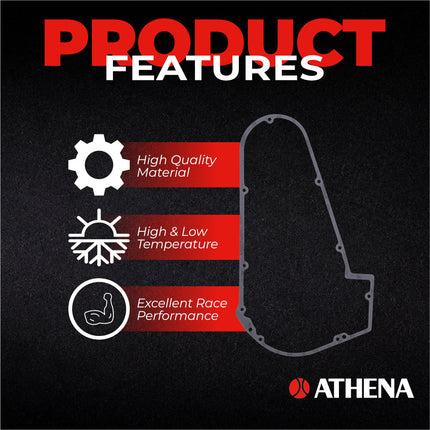 Athena S410195149021 Primary Cover Gasket for Harley 1340cc Shovelhead (1981‑1988) – .030" Primary Cover Gasket, Bulk 10‑Pack