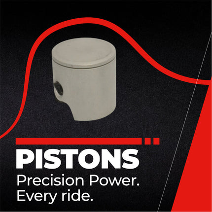 Athena S4C05000001B Cast Piston for Kawasaki KX 65 (2002-2021) - Piston Size 49.96 mm Forged 2-Stroke Piston Replacement - Motocross Dirt Bikes