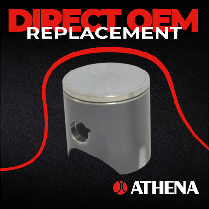 Athena S4C05800001A Cast Piston for Yamaha 125 YZ (1997-2025) - Piston Size 57.94 mm Forged 2-Stroke Piston Replacement - Motocross Dirt Bikes