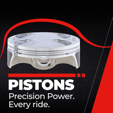 Athena S5F09600001B Cast Piston for Honda 450 CRF (2009-2016) - Piston Size 95.96 mm Forged 4-Stroke Piston Replacement - Motocross Dirt Bikes