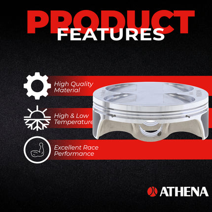Athena S5F09600001B Cast Piston for Honda 450 CRF (2009-2016) - Piston Size 95.96 mm Forged 4-Stroke Piston Replacement - Motocross Dirt Bikes