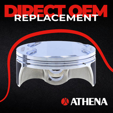 Athena S5F09600002A Cast Piston for Kawasaki 450 KXF (2009-2018) - Piston Size 95.95 mm Forged 4-Stroke Piston Replacement - Motocross Dirt Bikes