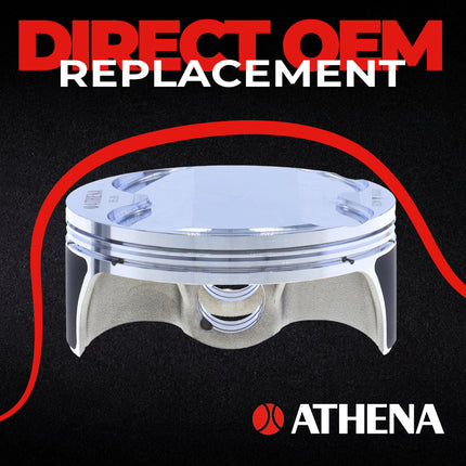 Athena S5F09600002B Cast Piston for Kawasaki 450 KXF (2009-2018) - Piston Size 95.95 mm Forged 4-Stroke Piston Replacement - Motocross Dirt Bikes