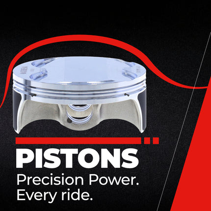 Athena S5F09600002B Cast Piston for Kawasaki 450 KXF (2009-2018) - Piston Size 95.95 mm Forged 4-Stroke Piston Replacement - Motocross Dirt Bikes
