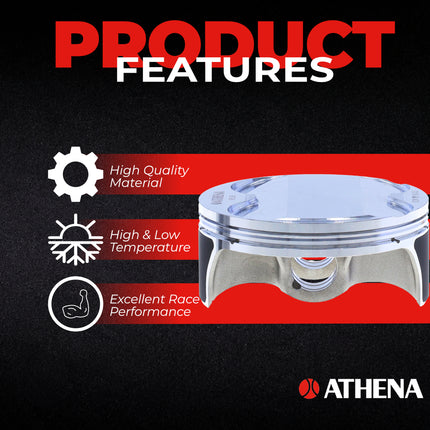 Athena S5F09600002B Cast Piston for Kawasaki 450 KXF (2009-2018) - Piston Size 95.95 mm Forged 4-Stroke Piston Replacement - Motocross Dirt Bikes