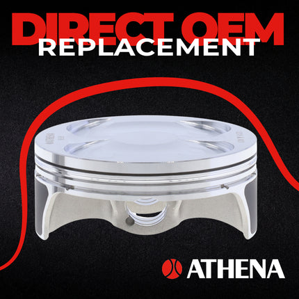 Athena S5F09700002A Cast Piston for Yamaha 450 YZF (2010-2013) - Piston Size 96.95 mm Forged 4-Stroke Piston Replacement - Motocross Dirt Bikes