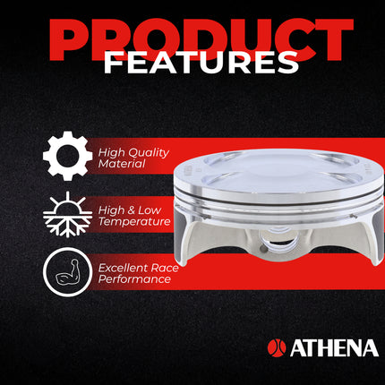 Athena S5F09700002A Cast Piston for Yamaha 450 YZF (2010-2013) - Piston Size 96.95 mm Forged 4-Stroke Piston Replacement - Motocross Dirt Bikes