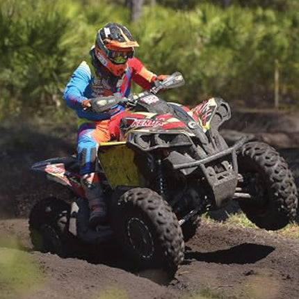 Kenda Pathfinder K530 16x8-7 Front Off-Road Tires for 4x4 ATVs, UTVs Vehicles and Go-Karts  - Durable Traction for Rugged Adventures - 2 Ply All-Terrain Tire with Keychain 16x8x7 (2 Pack)