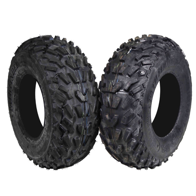 Kenda Pathfinder K530 18x7-7 Front Off-Road Tires for 4x4 ATVs, UTVs Vehicles and Go-Karts  - Durable Traction for Rugged Adventures - 2 Ply All-Terrain Tire 18x7x7 (2 Pack)