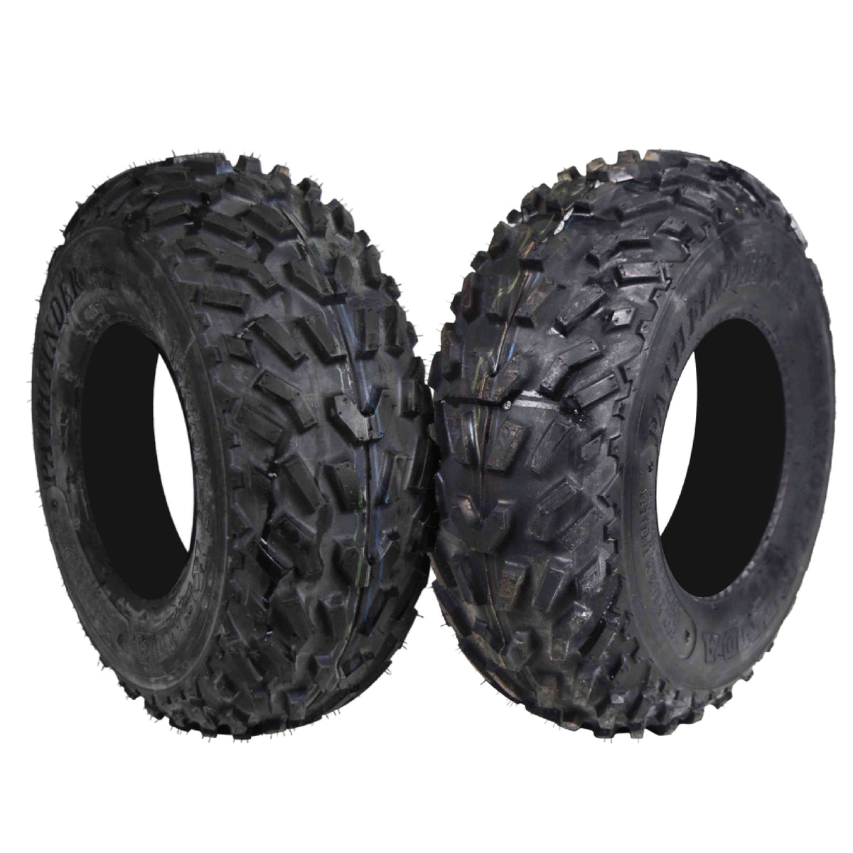 Kenda Pathfinder K530 18x7-7 Front Off-Road Tires for 4x4 ATVs, UTVs Vehicles and Go-Karts  - Durable Traction for Rugged Adventures - 2 Ply All-Terrain Tire 18x7x7 (2 Pack)