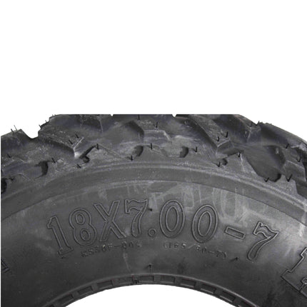 Kenda Pathfinder K530 18x7-7 Front Off-Road Tires for 4x4 ATVs, UTVs Vehicles and Go-Karts  - Durable Traction for Rugged Adventures - 2 Ply All-Terrain Tire 18x7x7 (2 Pack)