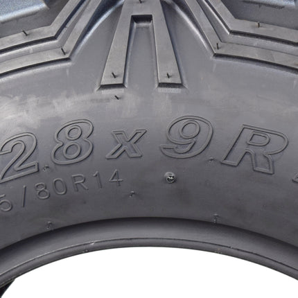 Kenda 085871465D1 28x9R14 F Bear Claw HTR Radial ATV/UTV Tires 28x9-14 2 Pack