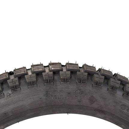 Kenda Small Block 3.00-17 K262 Tire and 275/300-17 Kenda TR-4 Tube w/ Keychain