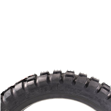 Kenda Big Block (K784) 130/80B17 Rear Tire for Motorcycles, Dirt Bikes, and City Bikes - Durable Off-Road & Street Performance with Keychain 130x80x17