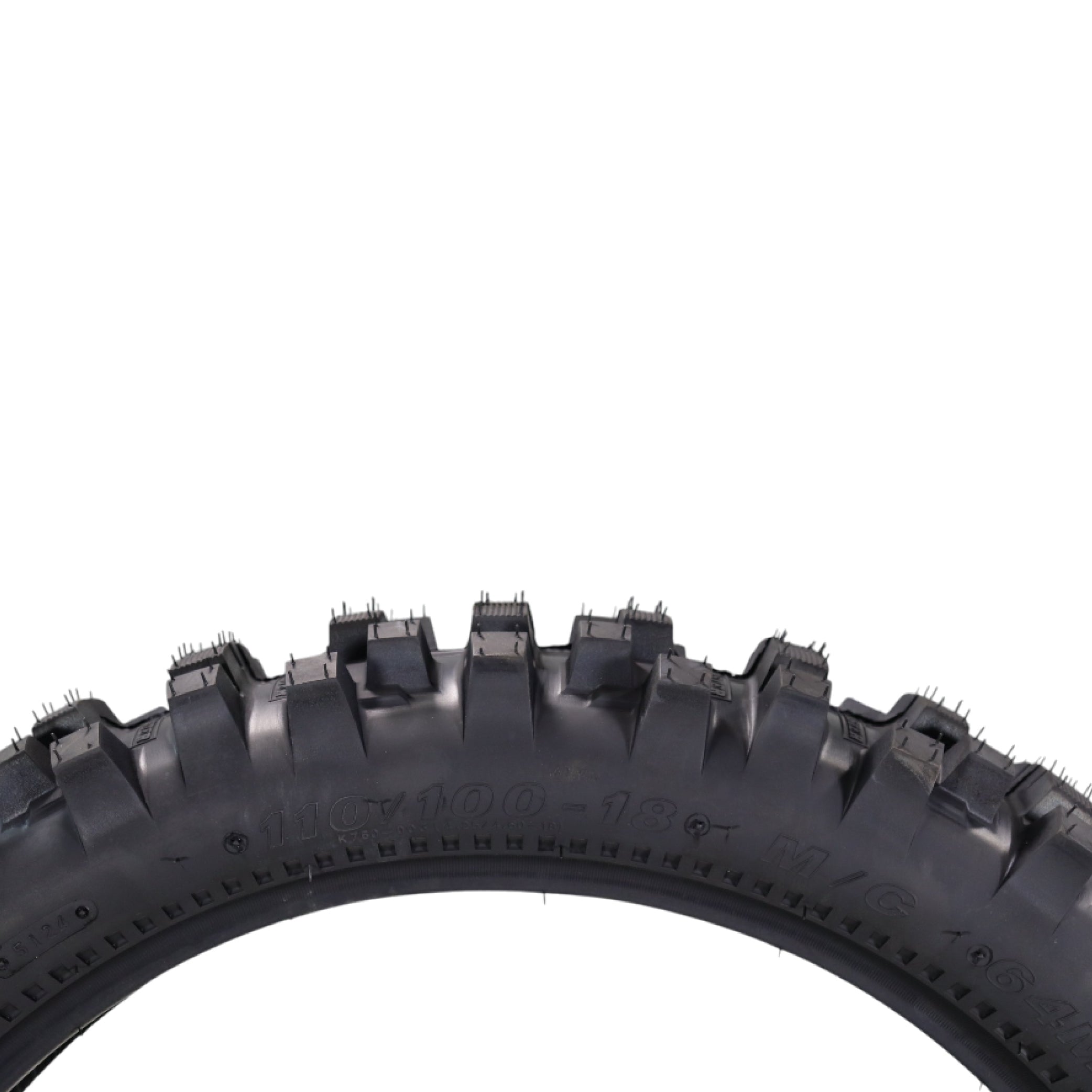 Kenda Trakmaster 110/100-18 K760 Tube-Type (TT) Front Tire with Keychain