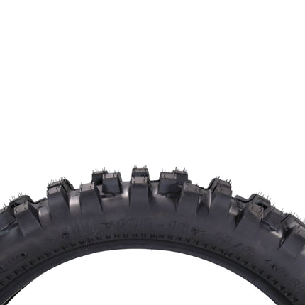 Kenda Trakmaster K760 110/100-18 Rear Tire for Motorcycles, Dirt Bikes, and City Bikes - Durable Off-Road & Street Performance with Keychain 110x100x18