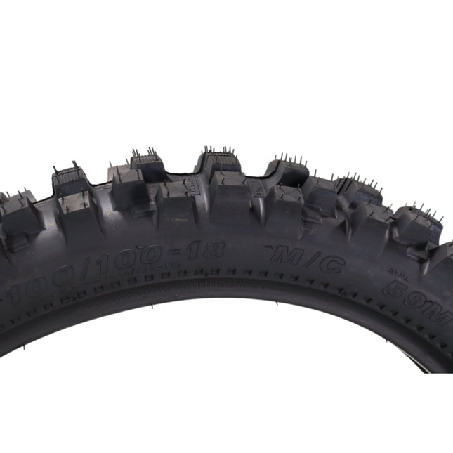 Kenda Trakmaster K760 100/100-18 Rear Motorcycle Tire with Keychain