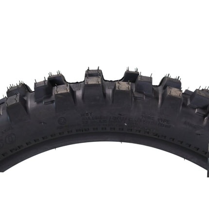 Kenda Trakmaster K760 100/100-18 Rear Tire for Motorcycles, Dirt Bikes, and City Bikes - Durable Off-Road & Street Performance with Keychain 100x100x18
