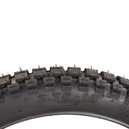 Kenda Small Block 2.75-18 K262 Tube-Type (TT) Tires (2) with Keychain (2-Pack)