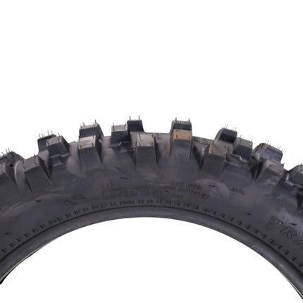Kenda Trakmaster K760 120/100-18 Rear Tire for Motorcycles, Dirt Bikes, and City Bikes - Durable Off-Road & Street Performance with Keychain 120x100x18