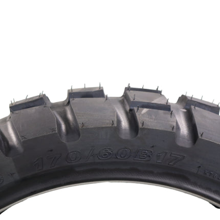 Kenda Big Block K784 100/90B19 Front and 170/60B17 Rear Tires for Motorcycles, Dirt Bikes, and City Bikes - Durable Off-Road & Street Performance with Keychain (2 Pack)