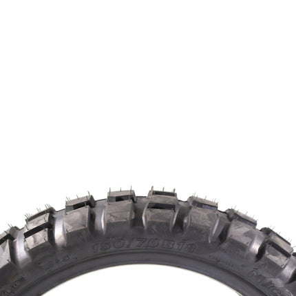 Kenda Big Block 100/90B19 Front & 150/70B18 Rear Tubeless Tire Set with Keychain