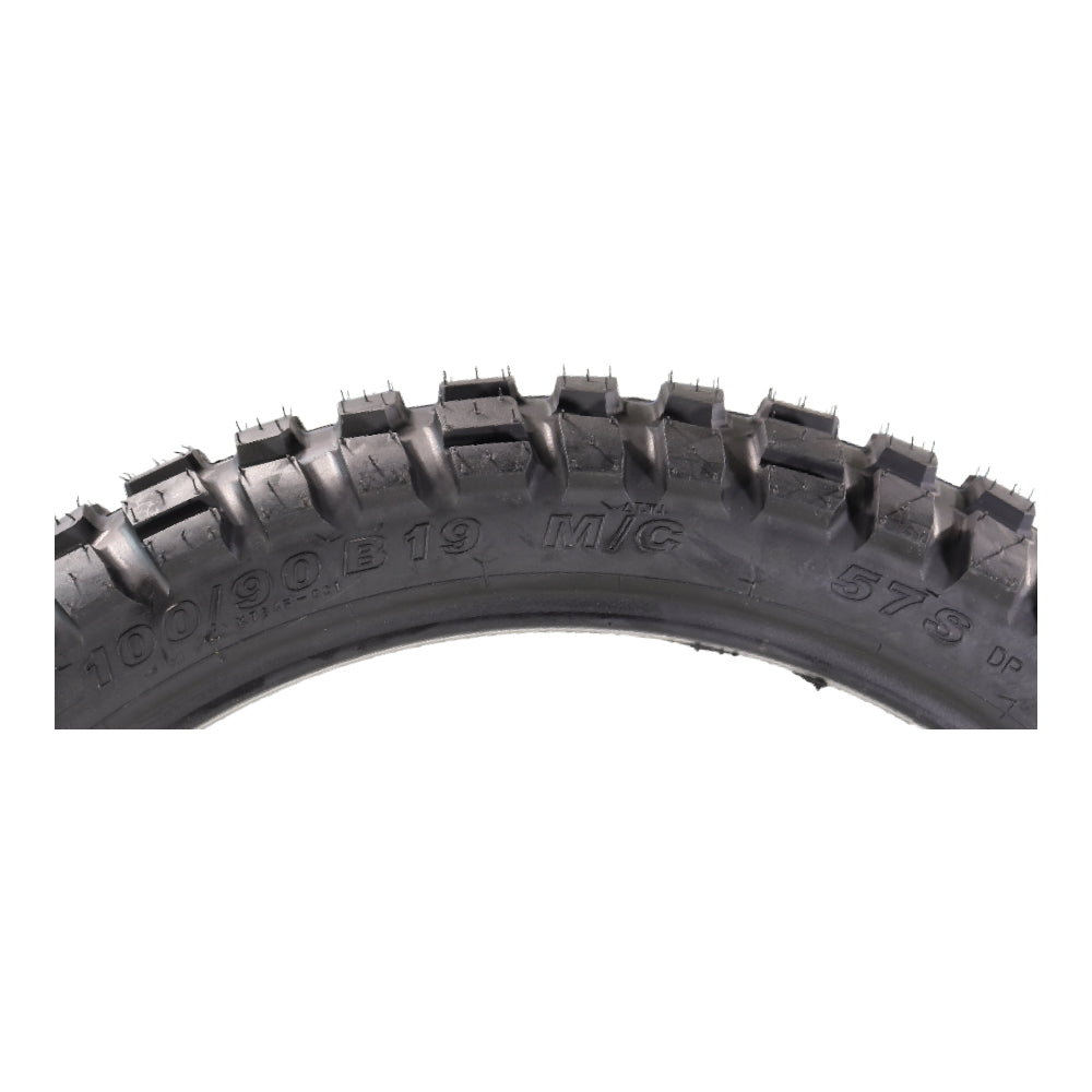 Kenda Big Block 100/90B19 Front & 140/80B18 Rear Tubeless Tire Set with Keychain