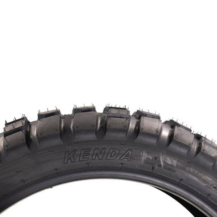 Kenda Big Block 100/90B19 Front & 140/80B18 Rear Tubeless Tire Set with Keychain