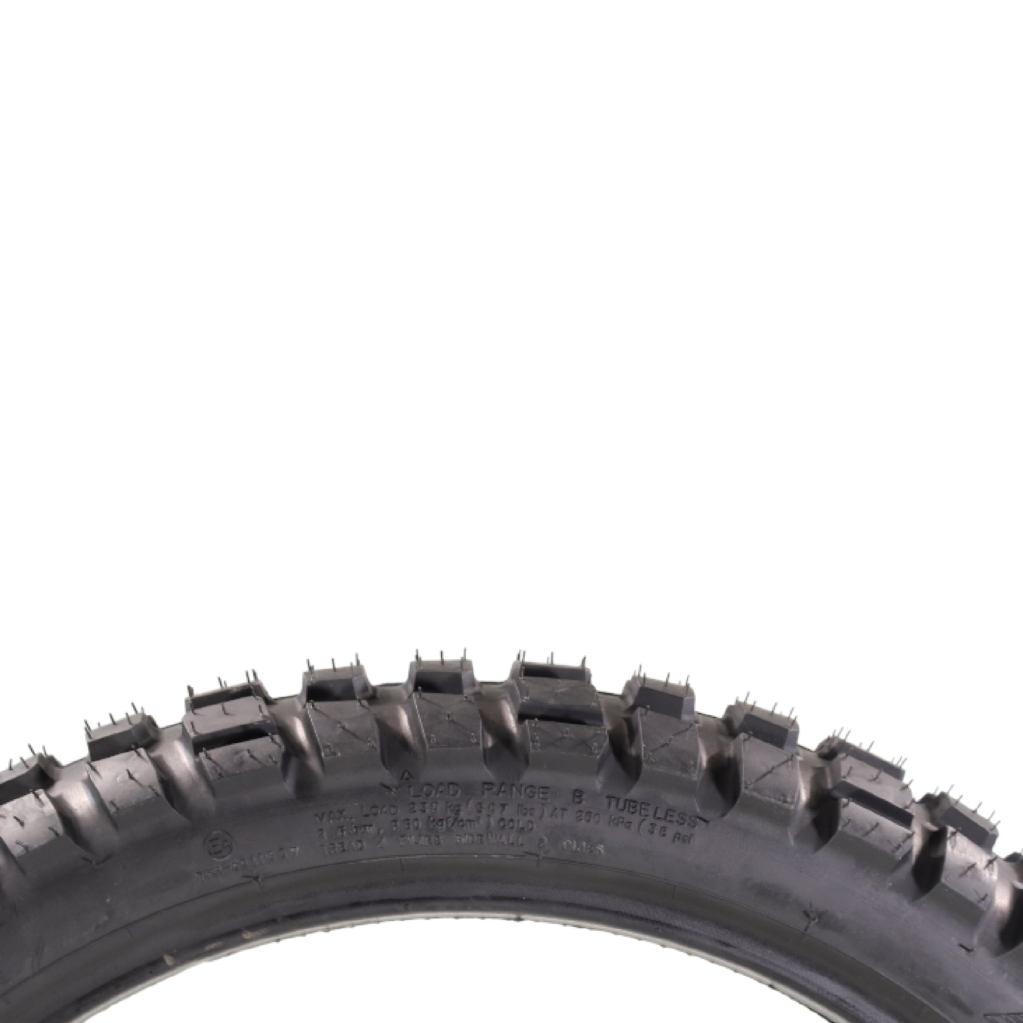 Kenda Big Block 100/90B19 K784 Tubeless (TL) Tire with Keychain