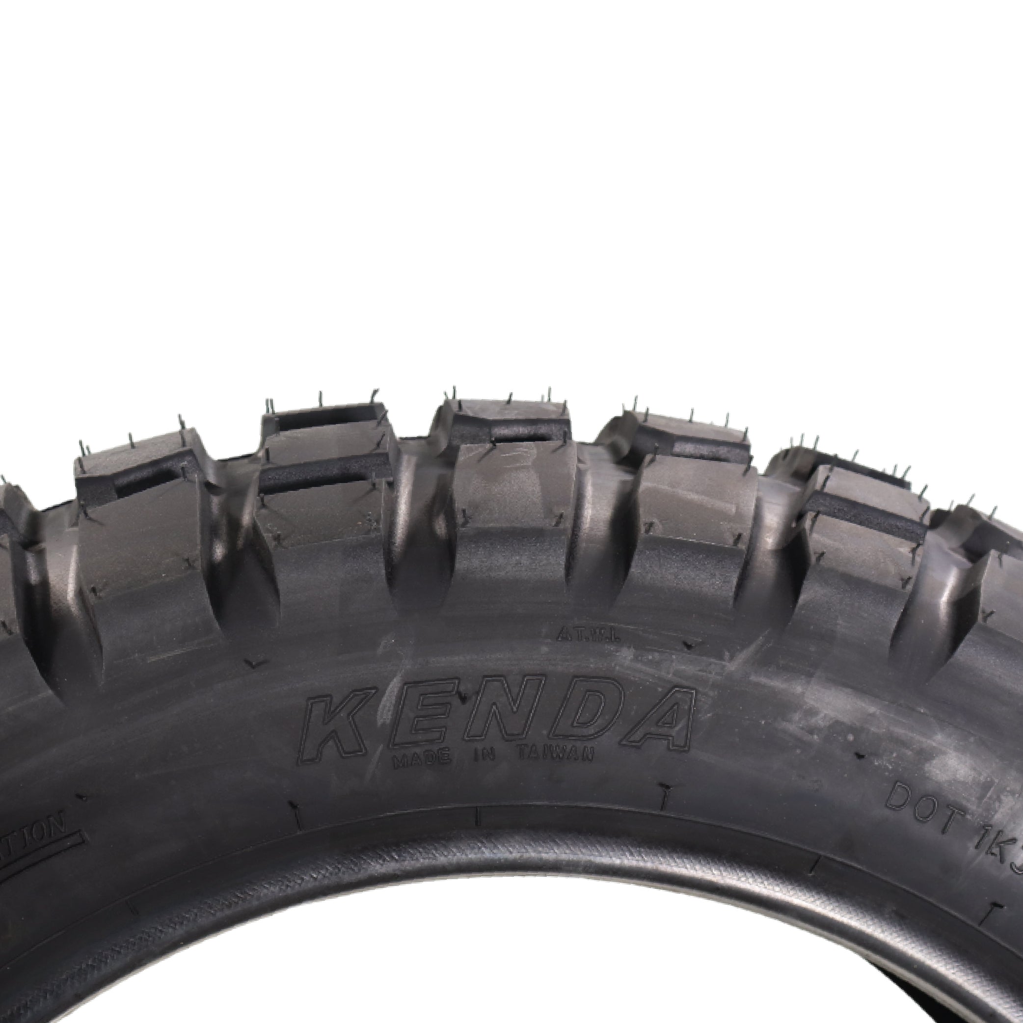 Kenda Big Block 110/80B19 Front & 140/90-16 Rear Tubeless Tire Set with Keychain