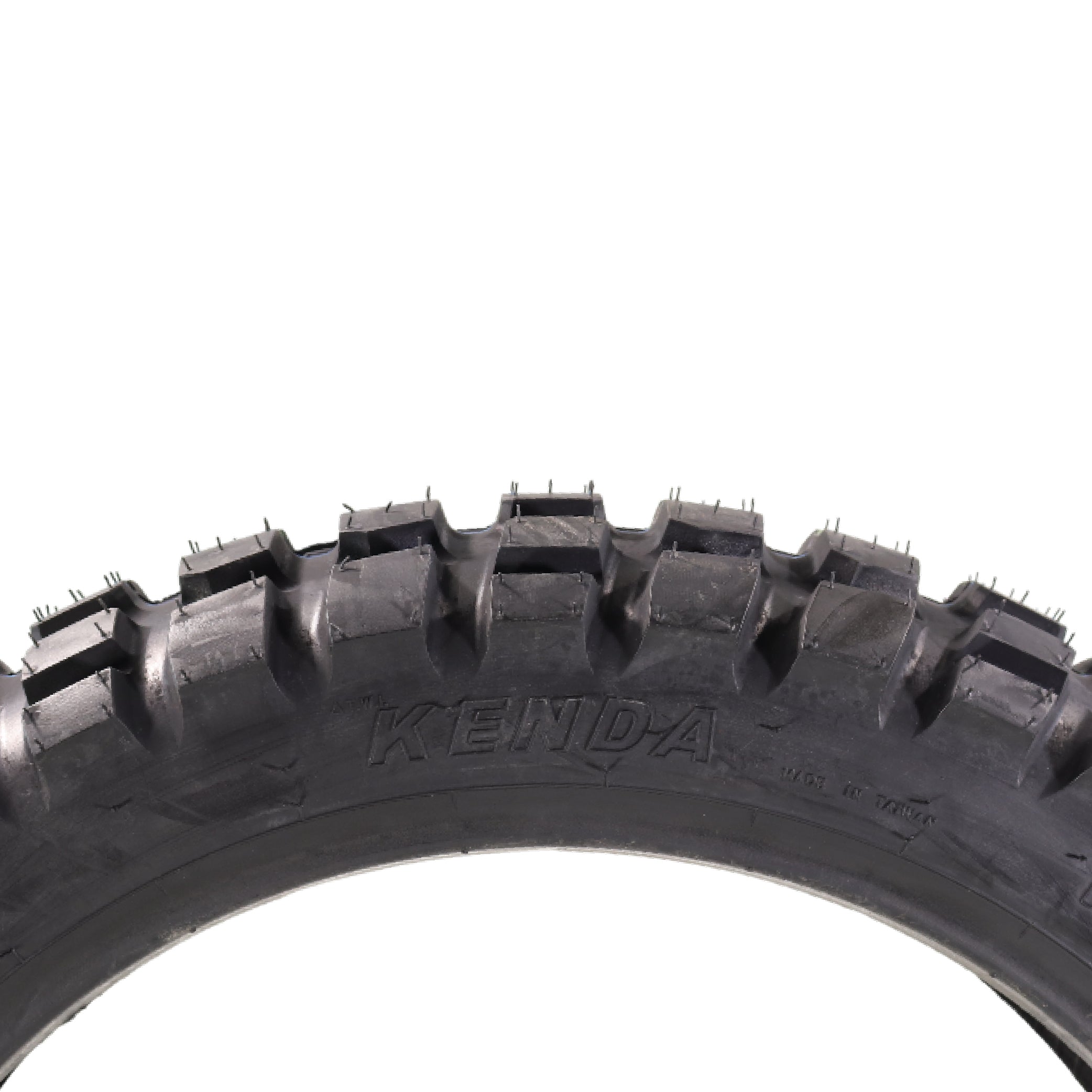 Kenda Big Block 110/80B19 Front & 130/80B17 Rear Tubeless Tire Set with Keychain