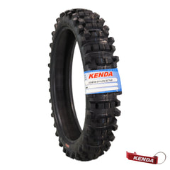 Kenda Trakmaster K760 110/90-19 Rear Tire for Motorcycles, Dirt Bikes, and City Bikes - Durable Off-Road & Street Performance with Keychain 110x90x19