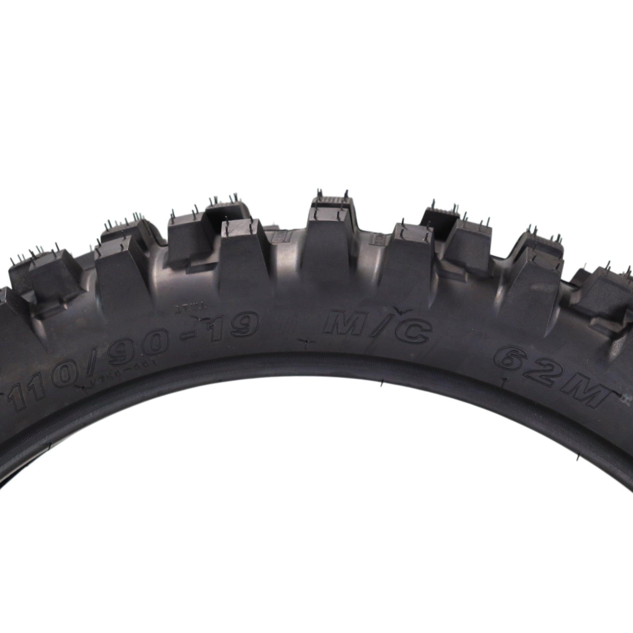 Kenda Trakmaster K760 110/90-19 Rear Tire for Motorcycles, Dirt Bikes, and City Bikes - Durable Off-Road & Street Performance with Keychain 110x90x19